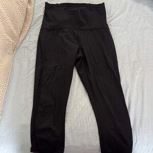 Lululemon Athletica Black High-Waisted Leggings